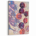 Abstract Wine Glass Wall Art – Modern Bar & Beverage Art Print