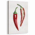 Fruit Wall Decor – Spicy Red Chili Pepper Kitchen Art Print