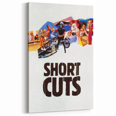 1990s Vintage Movie Poster – Short Cuts Retro 1990s Movie Print
