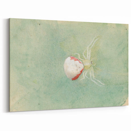 Vintage Animal Art – Delicate Spider Watercolor Illustration Print