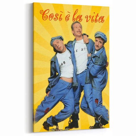 1990s Vintage Movie Poster - Classic 90s Film Art - Retro Comedy Print