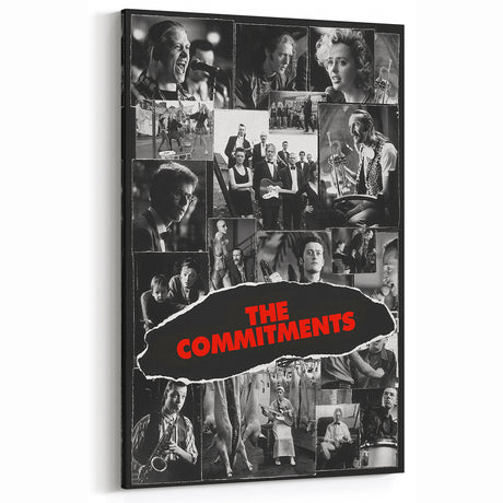 1990s Vintage Movie Poster – Classic 90s Film Art – The Commitments