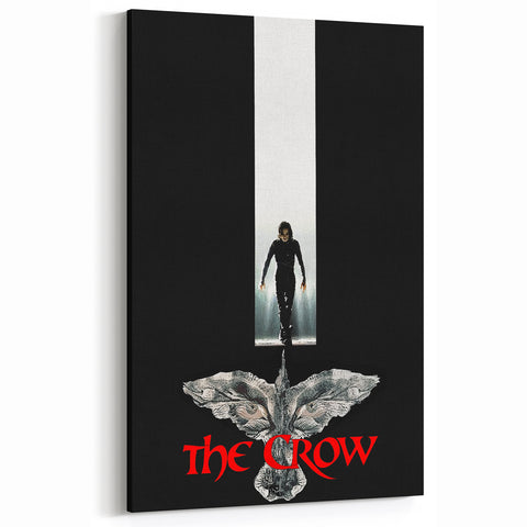 1990s Vintage Movie Poster – Classic 90s Film Art – The Crow