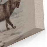 Vintage Fox Illustration – Classic Animal Wall Art Print