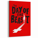1990s Vintage Movie Poster – Classic 90s Film Art – The Day of the Beast