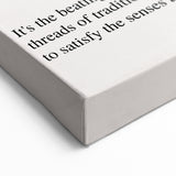 Kitchen Wall Art with Quotes – Minimalist Kitchen Definition Print