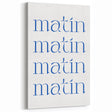 Inspirational Kitchen Prints – Minimalist French Morning Wall Art