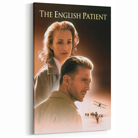 1990s Vintage Movie Poster – Classic 90s Film Art – The English Patient