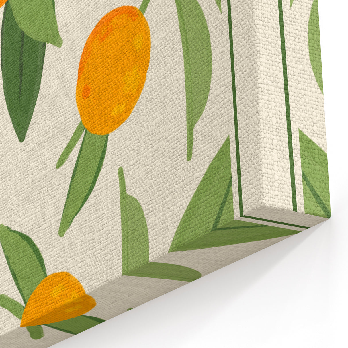 Vibrant Orange Fruit Art Prints – Kitchen Botanical Wall Decor