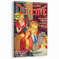 The Scarlet Heritage - Vintage Detective Magazine Cover Art