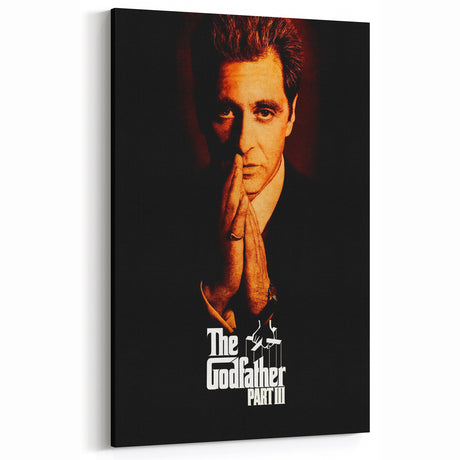 1990s Vintage Movie Poster – The Godfather Part III Classic 90s Film Art