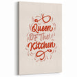 Motivational Kitchen Art Prints – Queen of the Kitchen Wall Decor