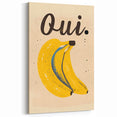 Fruit Poster Art – Playful Banana Kitchen Wall Decor