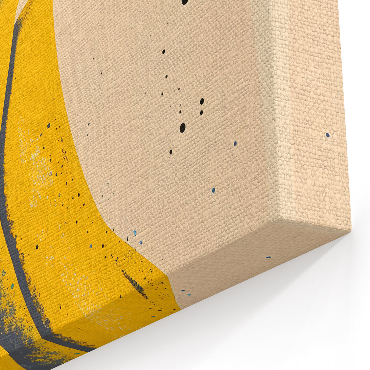 Fruit Poster Art – Playful Banana Kitchen Wall Decor