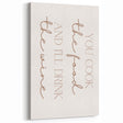 Kitchen Wall Art with Quotes - Elegant Wine-Themed Print