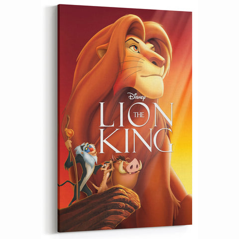 1990s Vintage Movie Poster - Classic 90s Film Art - The Lion King