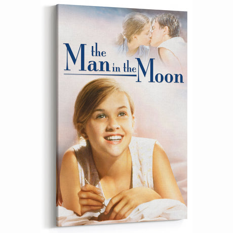 1990s Vintage Movie Poster - Classic 90s Film Art - The Man in the Moon