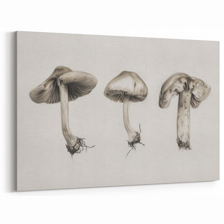 Mushroom Fruit Art Prints – Vintage Botanical Wall Decor