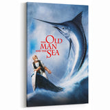 1990s Vintage Movie Poster - Classic 90s Film Art - The Old Man and the Sea