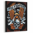 Foo Fighters Retro Wall Art - Vintage Skull & Eagle Poster