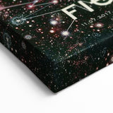 Foo Fighters Retro Wall Art - Vintage Cosmic Concert Poster