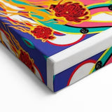 Foo Fighters Retro Wall Art - Vintage Psychedelic Space Poster