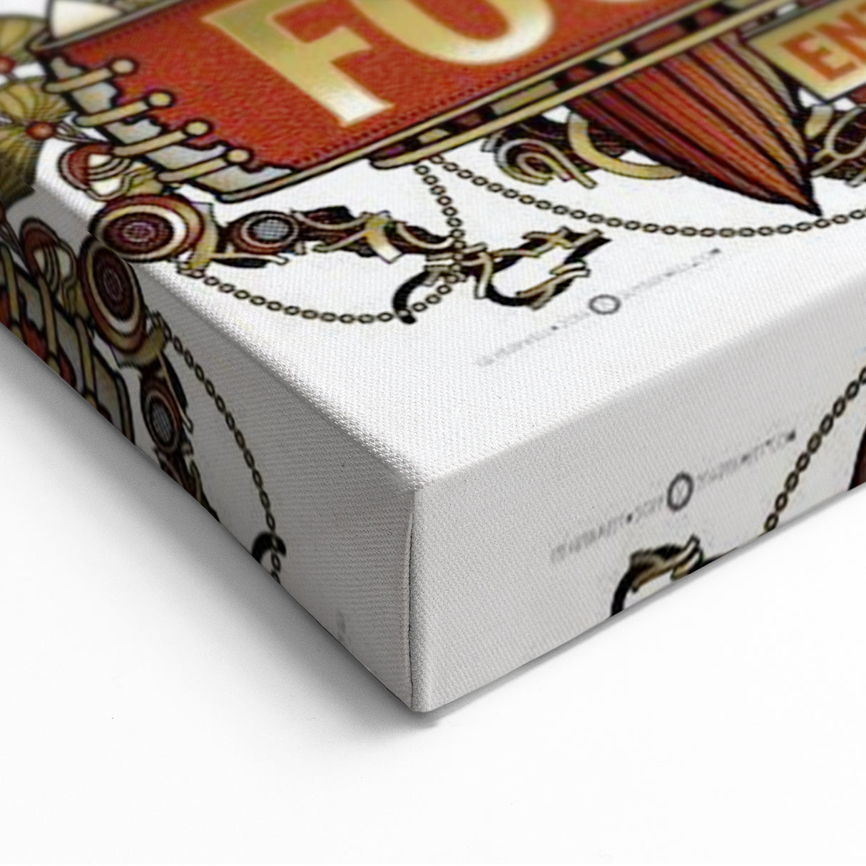 Foo Fighters Retro Wall Art - Vintage Steampunk Poster