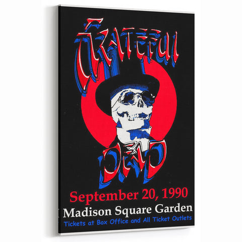 Grateful Dead Retro Wall Art - Vintage Madison Square Garden 1990