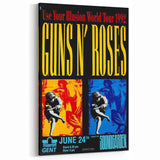 Guns N' Roses Retro Wall Art – Vintage Prints from 1992 Tour