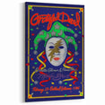 Grateful Dead Retro Wall Art – Vintage Mardi Gras Concert Print