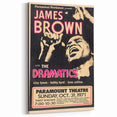 James Brown Retro Wall Art – Vintage 1971 Paramount Concert Print