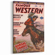 Vintage Magazine Cover Art - Classic Western Retro Prints for Decor