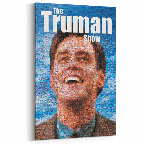 1990s Vintage Movie Poster - Classic 90s Film Art - The Truman Show