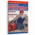 Vintage Magazine Cover Art - Classic Western Collectible Print