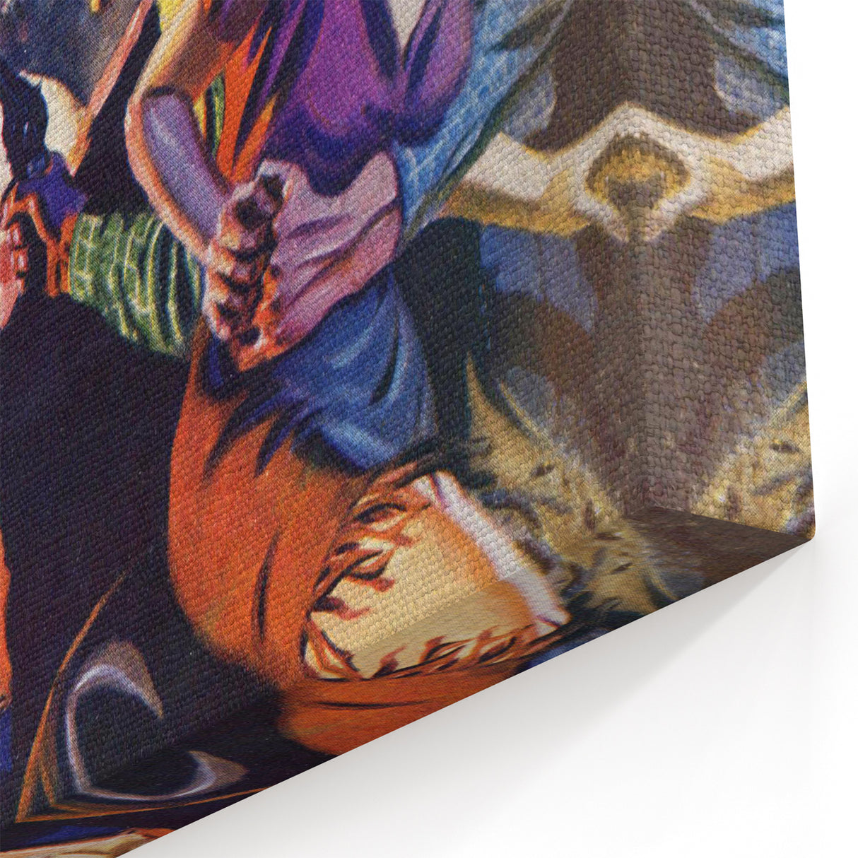 Vintage Magazine Cover Art - Western Romance Action Wall Print