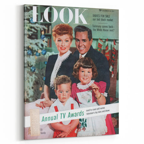 Vintage Magazine Cover Art – LOOK Magazine Classic Wall Decor