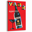 Vintage Advertising Poster - Vabé Apéritif Retro Wall Art