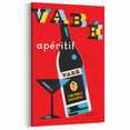 Vintage Advertising Poster - Vabé Apéritif Retro Wall Art
