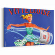 Vintage Advertising Poster - Vittelloise Water Retro Wall Art