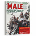 Vintage Magazine Cover Art – Male Adventure WWII Cover Print