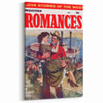 Vintage Magazine Cover Art – Western Romances Classic Print
