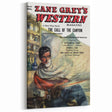 Vintage Magazine Cover Art – Zane Grey’s Western Canyon Print