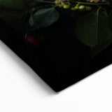 Dark Fruit Wall Art – Moody Burgundy & Orange Kitchen Decor
