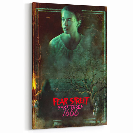 Fear Street 1666 2020s Vintage Movie Poster Retro Horror Art