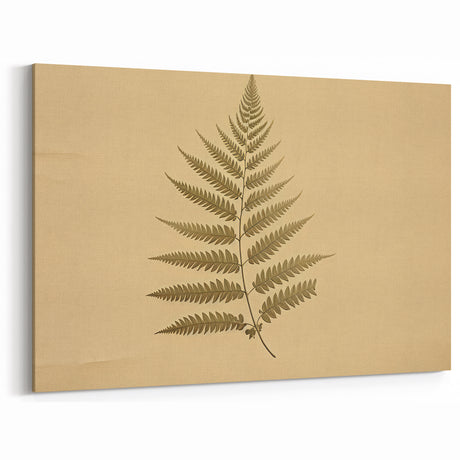 Vintage Botanical Art Prints – Elegant Fern Wall Decor