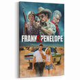 Frank & Penelope 2020s Vintage Movie Poster Retro Thriller Art