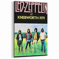 Led Zeppelin Knebworth 1979 Poster | Retro Music Wall Art