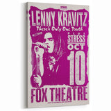 Lenny Kravitz 1990s Concert Poster – Retro Rock Wall Art Print