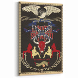 Lynyrd Skynyrd Retro Poster Art - Street Survivors 1977