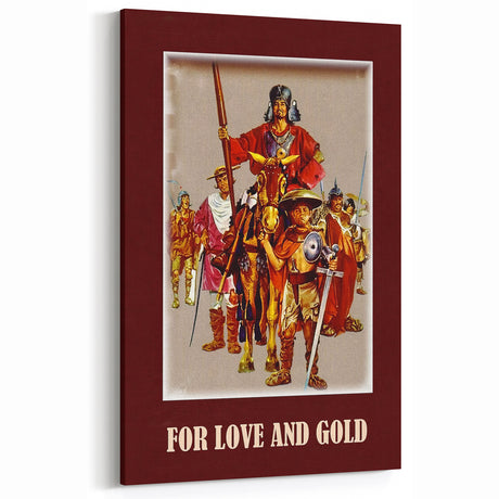 1960s Movie Posters - For Love and Gold | Vintage Film Posters 1960s